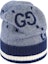 Shop GUCCI GG Pattern Ribbed Trim Striped Cashmere Knit Beanie for Men. 676827-4GABX-4178