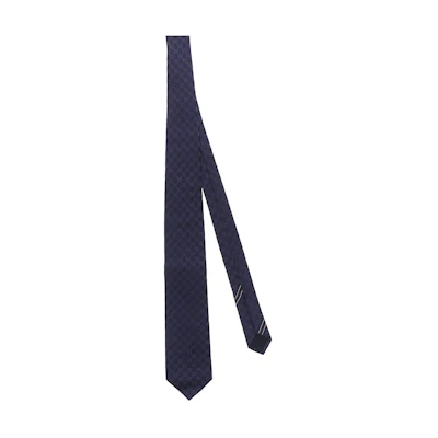 GUCCI GG Pattern Silk Tie 456520-4B002-4168
