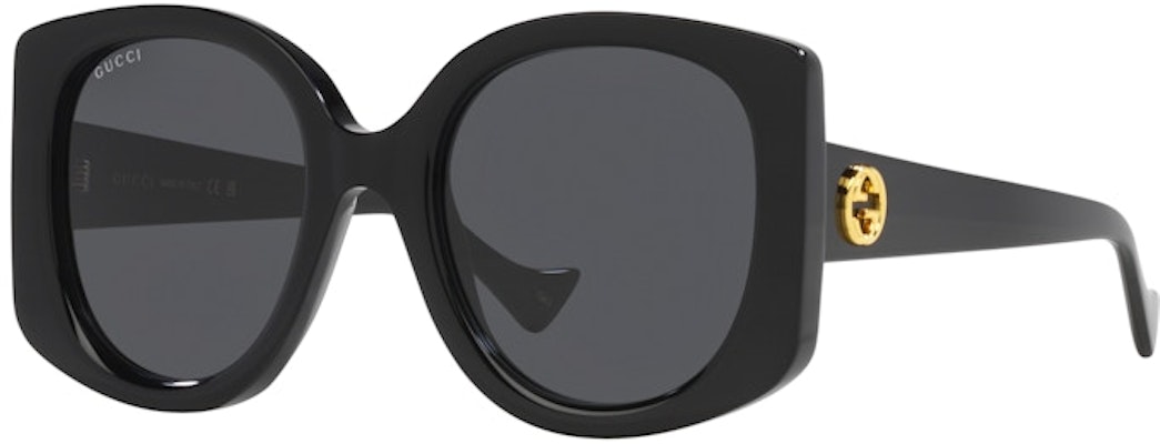Gucci GG Rectangle Sunglasses Black (GG1257S-001) Buy Gucci GG Rectangle Sunglasses Black (GG1257S-001)