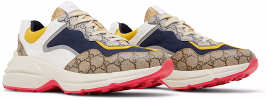 Gucci GG Rhyton 'Krem Putih Kuning' 619891 99WF0 4370 Cheap Gucci GG Rhyton 'Krem Putih Kuning' 619891 99WF0 4370