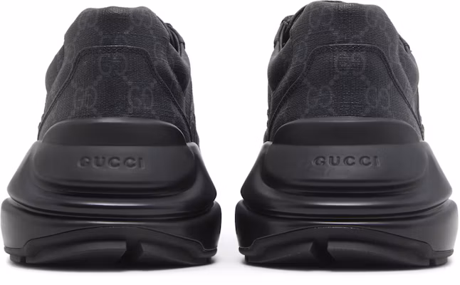 Gucci GG Rhyton '黑色印花' 704796-KGD00-1000 Sizing Gucci GG Rhyton '黑色印花' 704796-KGD00-1000