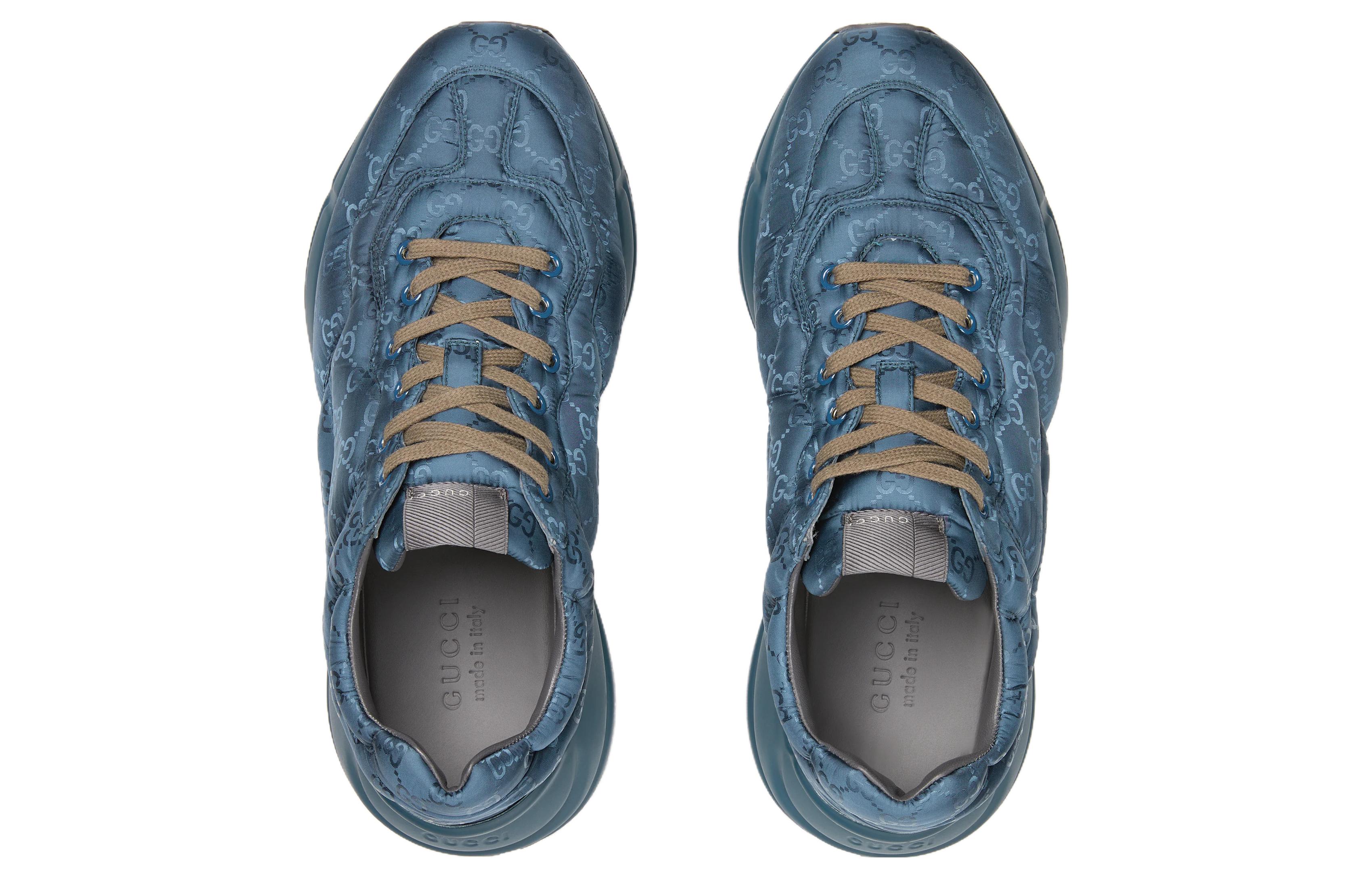 Shop Gucci GG Rhyton 'Monogram Biru' 757862-UUY00-4272