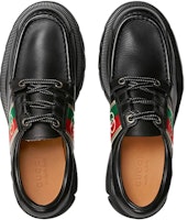 Gucci GG Romance Lace-Up 'Hitam' 663369-DTNE0-1080 Lookbook Gucci GG Romance Lace-Up 'Hitam' 663369-DTNE0-1080