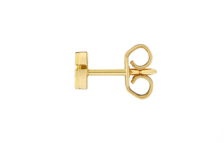 GUCCI GG Running 18k Gold Earrings Jewelry for Couples 652219-J8500-8000 圖 4