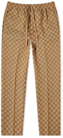 Gucci GG Running Monogram Jogger Pants Camel 569769-ZKU09-2580 Gucci GG Running Monogram Jogger Pants Camel 569769-ZKU09-2580