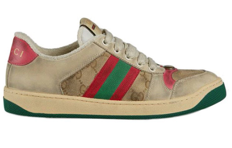 Gucci GG Screener Distressed 'GG Canvas - Pink' 圖 2