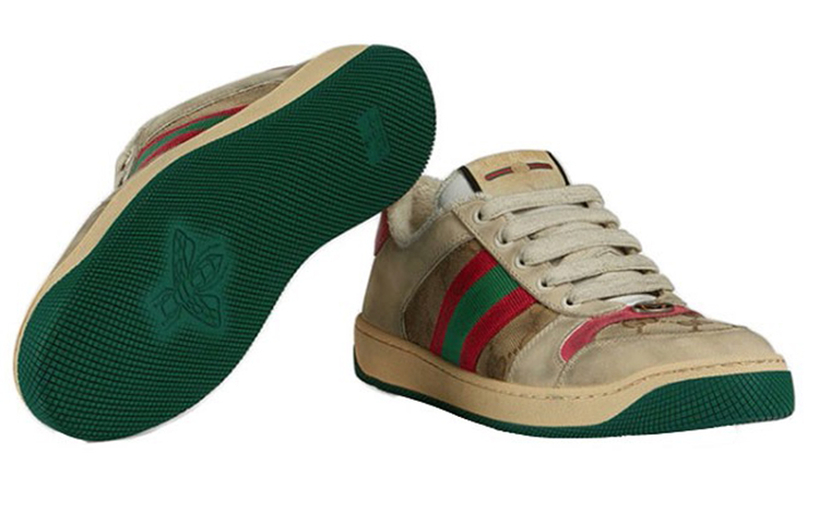 Gucci GG Screener Distressed 'GG Canvas - Pink' 圖 5