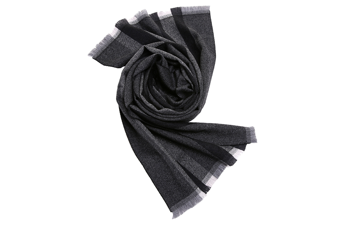 GUCCI GG Series Wool Scarf in Grey 387574-4G200-1361 圖 3