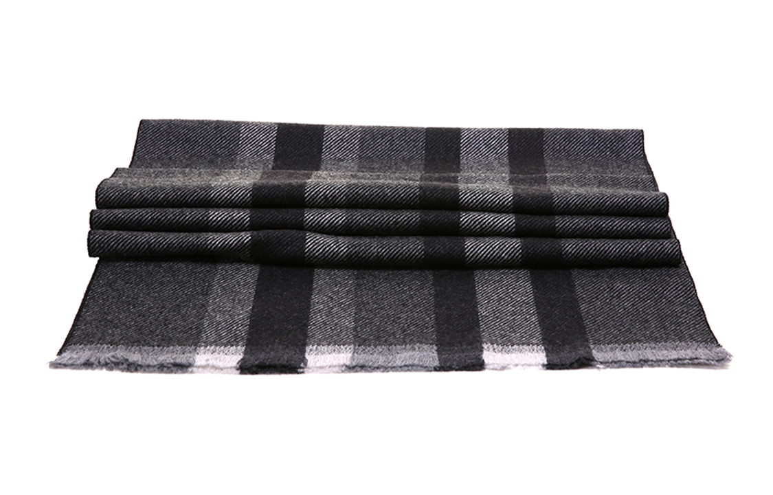 GUCCI GG Series Wool Scarf in Grey 387574-4G200-1361 圖 4