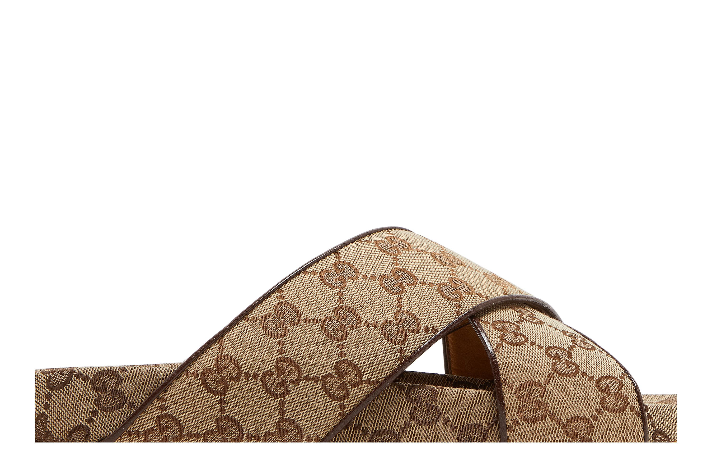 Order Selipar Gucci GG Slide 'Beige' 624697-h6320-9763