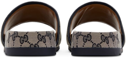 古驰GG拖鞋'米色蓝色印花' 692951-2HK60-4061 Details for 古驰GG拖鞋'米色蓝色印花' 692951-2HK60-4061