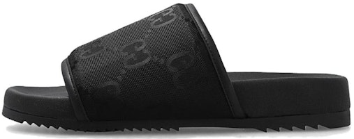 Gucci GG Slide Sandal 'Black' 721100-FAAWN-1000 Gucci GG Slide Sandal 'Black' 721100-FAAWN-1000