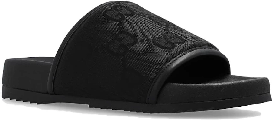 Selipar Gucci GG 'Hitam' 721100-FAAWN-1000 Lookbook Selipar Gucci GG 'Hitam' 721100-FAAWN-1000