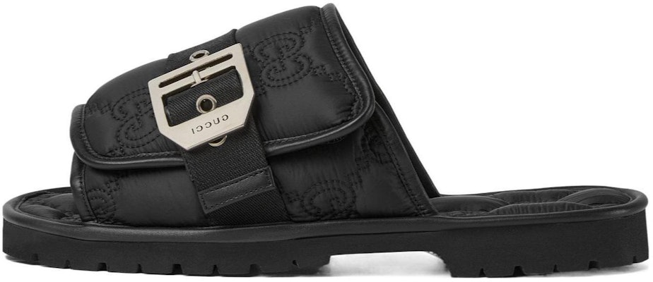 Gucci GG Slide Sandal 'Black' 776792-FACL5-1000 Buy Gucci GG Slide Sandal 'Black' 776792-FACL5-1000