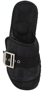 GUCCI古馳 皮革 舒適休閒 平底拖鞋 1.5公分 男款 黑色 Shop GUCCI古馳 皮革 舒適休閒 平底拖鞋 1.5公分 男款 黑色