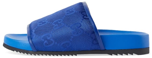 Gucci GG Slide Sandal 'Bold Blue' 721100-FAAWN-4237 Gucci GG Slide Sandal 'Bold Blue' 721100-FAAWN-4237