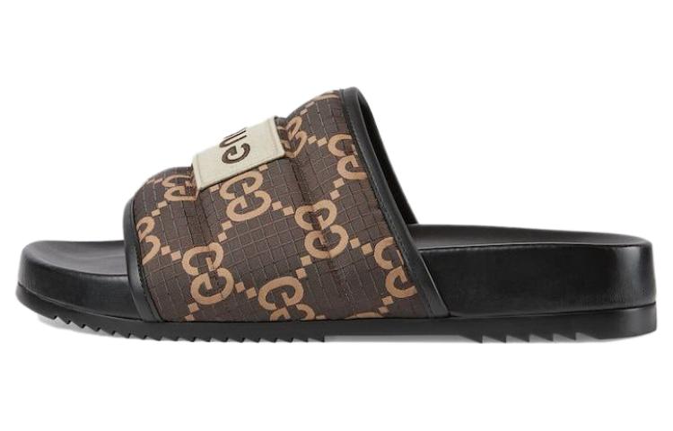 Gucci GG Slide Sandal 'Ebony' 771466-FACTE-8644