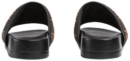 구찌 GG 슬라이드 샌들 (에보니) 771466-FACTE-8644 Shop 구찌 GG 슬라이드 샌들 (에보니) 771466-FACTE-8644