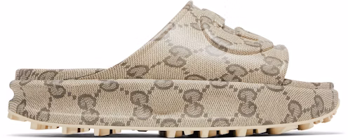Gucci GG Slide Sandal 'Interlocking G - Beige Ebony' 725535-JAAC6-9742 Gucci GG Slide Sandal 'Interlocking G - Beige Ebony' 725535-JAAC6-9742