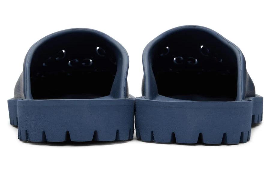 Shop Sandal Selop Gucci GG 'Indigo Blue' 655517-JFB00-4246