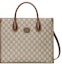 Buy Gucci GG Small Tote Bag Beige/Ebony