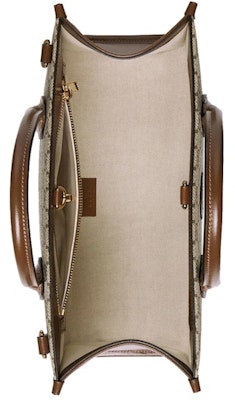 Gucci GG Small Tote Bag Beige/Ebony Lookbook Gucci GG Small Tote Bag Beige/Ebony