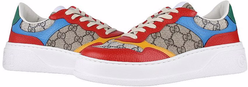グッチ GGスニーカー ベージュ/レッド/ブルー 726828-FABAV-4050 Lookbook グッチ GGスニーカー ベージュ/レッド/ブルー 726828-FABAV-4050