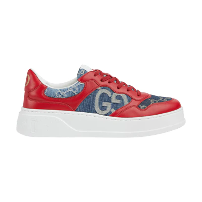 Gucci GG Sneaker 'Red Blue Denim'