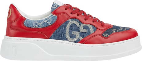 Gucci GG Sneaker 'Red Blue Denim' 739285-AABYX-6441 Gucci GG Sneaker 'Red Blue Denim' 739285-AABYX-6441