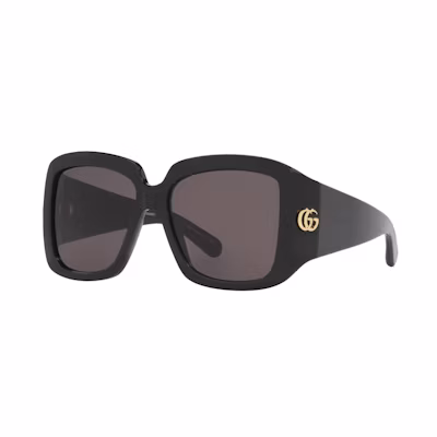 Gucci GG Square Wrap Sunglasses Black (GG1402S-001)