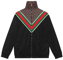 Gucci GG Star Print V-Neck Knit Jacket Unisex Black 575734-XJBA5-1145 Gucci GG Star Print V-Neck Knit Jacket Unisex Black 575734-XJBA5-1145