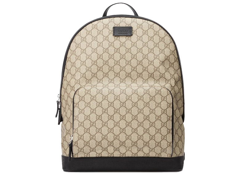 Gucci GG Supreme Backpack Beige/Ebony