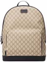 Gucci GG Supreme Backpack Beige/Ebony Gucci GG Supreme Backpack Beige/Ebony