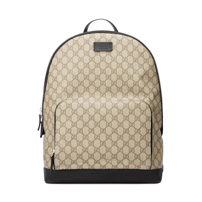 Gucci GG Supreme Backpack Beige/Ebony