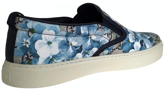 グッチ GGスプリーム 花柄スリッポン (ブルー) 546152-KU2E0-8471 Purchase グッチ GGスプリーム 花柄スリッポン (ブルー) 546152-KU2E0-8471