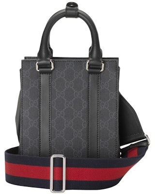 Gucci GG Supreme Canvas Tote Bag Black Order Gucci GG Supreme Canvas Tote Bag Black