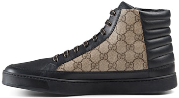 Gucci GG Supreme High 'Black Tan' 386740-A9LN0-1162 Gucci GG Supreme High 'Black Tan' 386740-A9LN0-1162