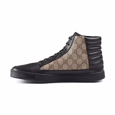 Gucci GG Supreme High 'Black Tan'