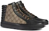 Lookbook Gucci GG Supreme High 'Black Tan' 386740-A9LN0-1162