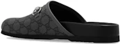 Shop Gucci GG Supreme mule with Horsebit 'Grey Black' 738964-FABP9-8746