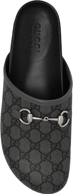 Gucci GG Supreme mule with Horsebit 'Grey Black' 738964-FABP9-8746 Purchase Gucci GG Supreme mule with Horsebit 'Grey Black' 738964-FABP9-8746