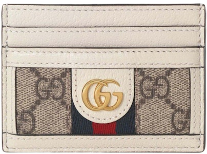 Gucci GG Supreme Ophidia Large Card Case White Beige Buy Gucci GG Supreme Ophidia Large Card Case White Beige