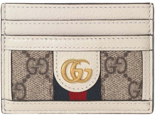 Gucci GG Supreme Ophidia Large Card Case White Beige Buy Gucci GG Supreme Ophidia Large Card Case White Beige