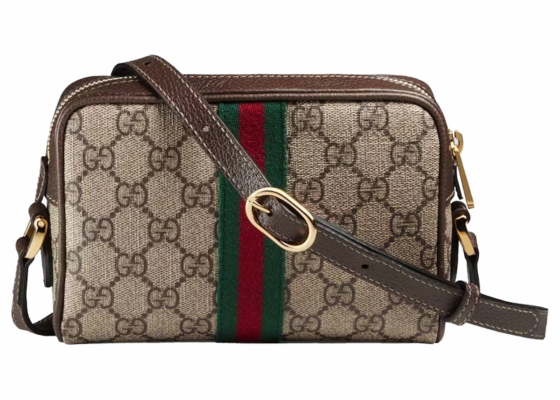 Order 구찌 오피디아 GG 수프림 모노그램 크로스백 베이지/에보니 
