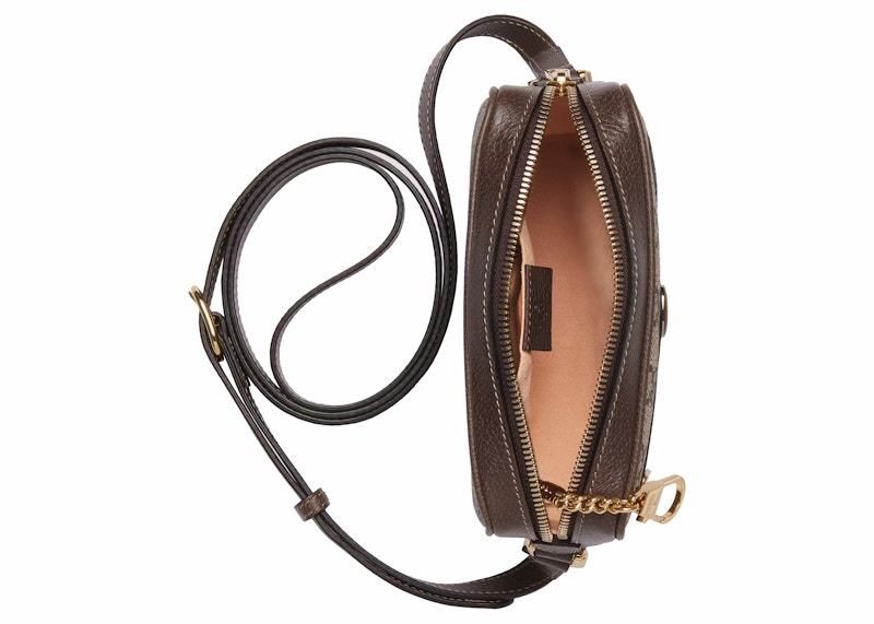 Lookbook 구찌 오피디아 GG 수프림 모노그램 크로스백 베이지/에보니 
