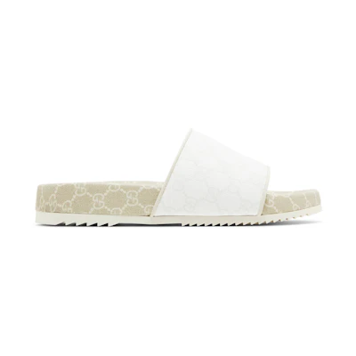 Gucci GG Supreme Sandal 'White'