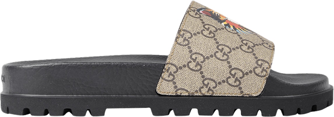 Gucci GG Supreme Slide 'Angry Cat' 474282-9A400-8919 Buy Gucci GG Supreme Slide 'Angry Cat' 474282-9A400-8919
