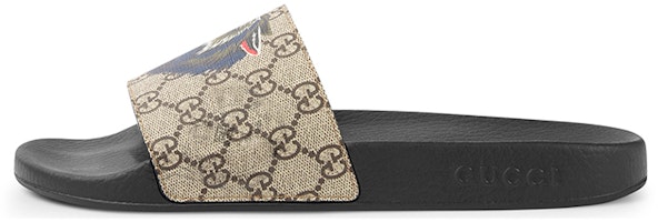 Gucci GG Supreme Slide 'Wolf' 500879-9KI00-8919 Gucci GG Supreme Slide 'Wolf' 500879-9KI00-8919