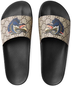 구찌 GG 수프림 울프 슬라이드 500879-9KI00-8919 Shop 구찌 GG 수프림 울프 슬라이드 500879-9KI00-8919