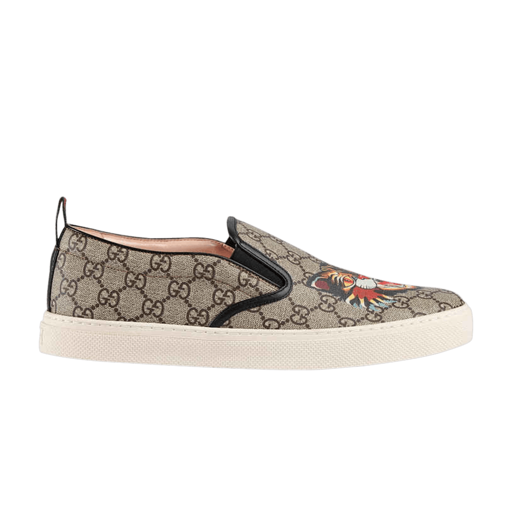 Gucci GG Supreme Slip-On 'Angry Cat' 473755-9A310-8970